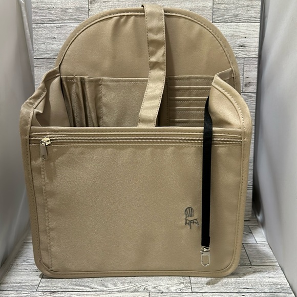 Botta design brown back pack insert organizer - Picture 1 of 8